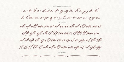 Rosyline Font Poster 8