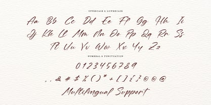 Rosyline Font Poster 7