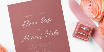 Rosyline Font Poster 5