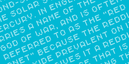 Monopix Font Poster 5