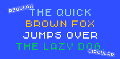 Monopix Font Poster 7