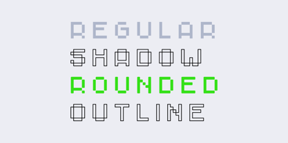 Monopix Font Poster 9