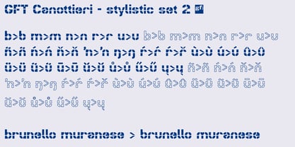 GFT Canottieri Font Poster 5