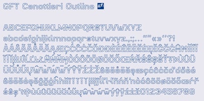 GFT Canottieri Font Poster 6