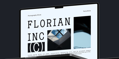 Heaven Mono Font Poster 7