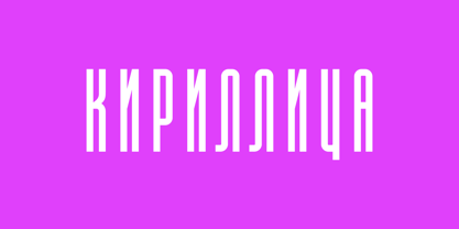 Vecherny Font Poster 11