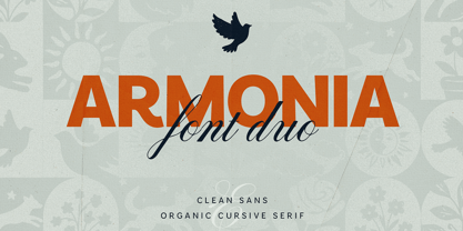 Armonia Font Poster 1