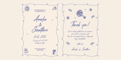 Estone Dreamwell Font Poster 3