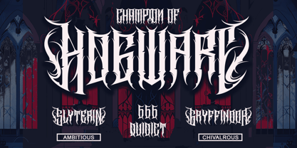 Cathedrave Font Poster 2