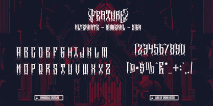Cathedrave Font Poster 12