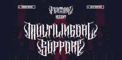 Cathedrave Font Poster 14