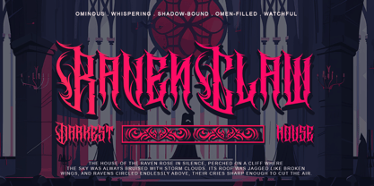Cathedrave Font Poster 3