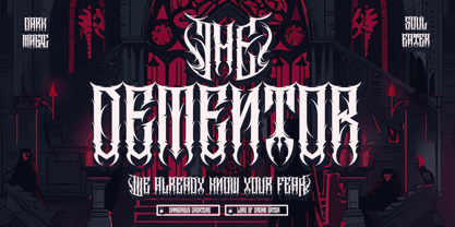 Cathedrave Font Poster 5