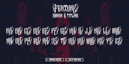 Cathedrave Font Poster 11