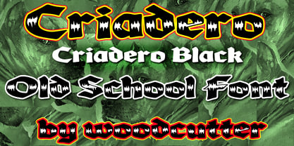 Criadero Font Poster 1
