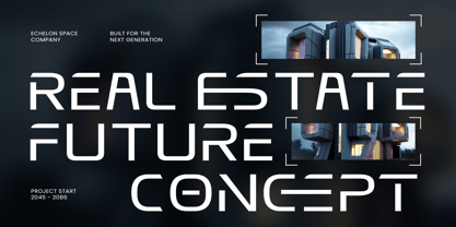 Hyperstellar Font Poster 3