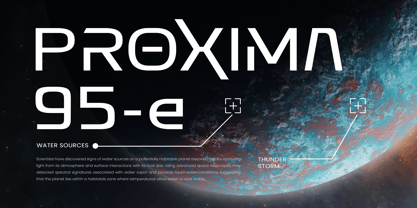 Hyperstellar Font Poster 6