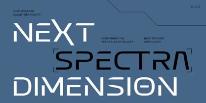 Hyperstellar Font Poster 8