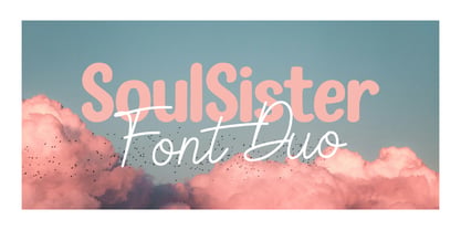 Soul Sister Sans Font Poster 1