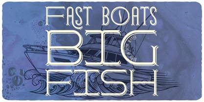 Fore Fish Font Poster 2