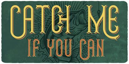 Fore Fish Font Poster 4