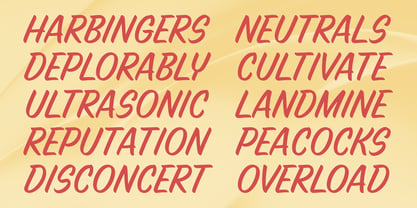 Elestine Font Poster 3