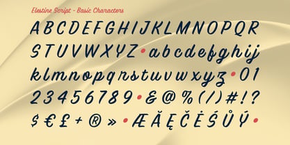 Elestine Font Poster 11