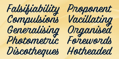 Elestine Font Poster 4