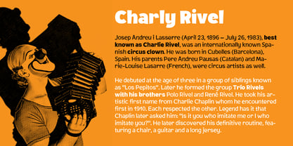 Rivel Font Poster 5