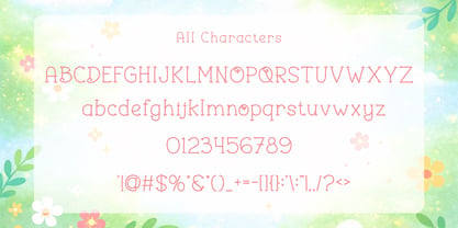 Dainty Hearts Font Poster 4
