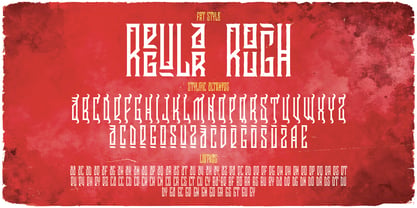 Chaoseum Font Poster 5