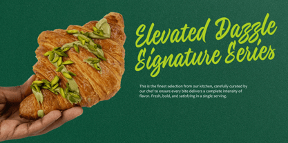 Artista Attitude Font Poster 9