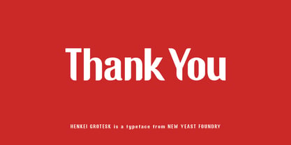 Henkei Grotesk Font Poster 12