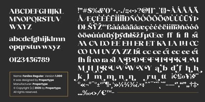 Fanilex Font Poster 15
