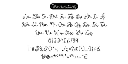 Simple Wedding Font Poster 7