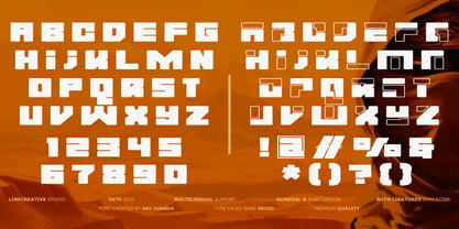 Resio Font Poster 6