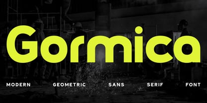 Gormica Font Poster 1