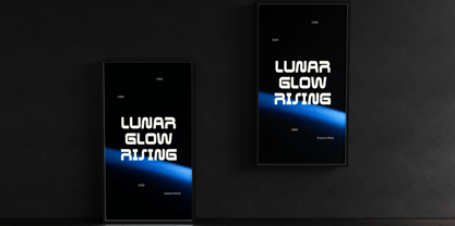 Stary Bring Font Poster 3