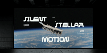 Stary Bring Font Poster 6