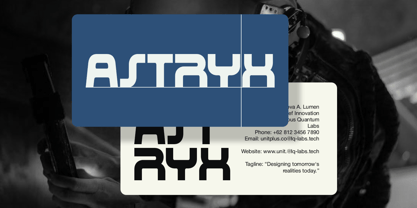Stary Bring Font Poster 2