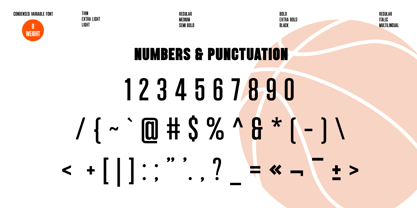 Bounder Font Poster 13