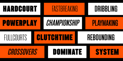 Bounder Font Poster 11