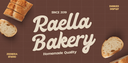 Dunkies Font Poster 4