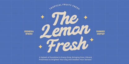 Dunkies Font Poster 3