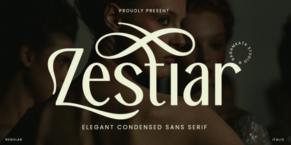 Zestiar Font Poster 1