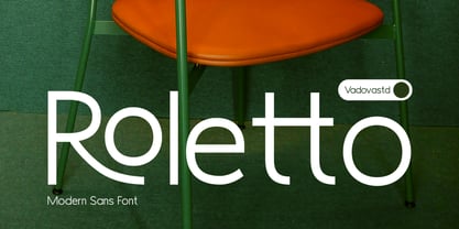 Roletto Font Poster 1