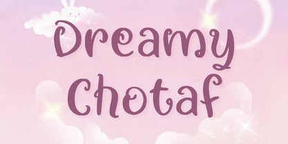 Dreamy Chotaf Font Poster 1