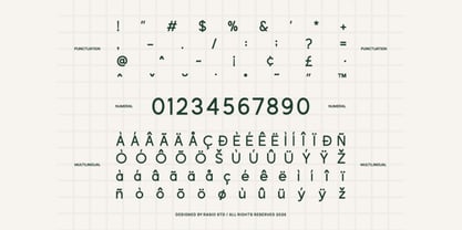 Mora Flore Font Poster 6