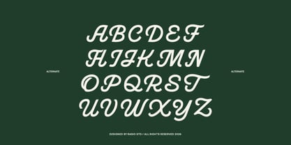 Mora Flore Font Poster 3
