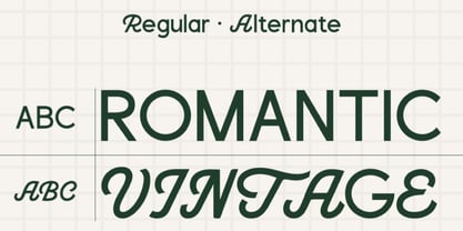 Mora Flore Font Poster 4